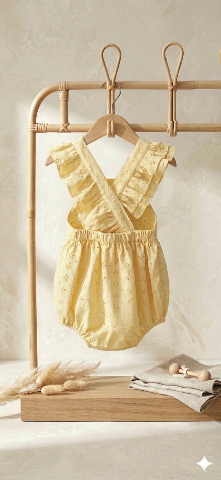 Joely Romper - Sarı