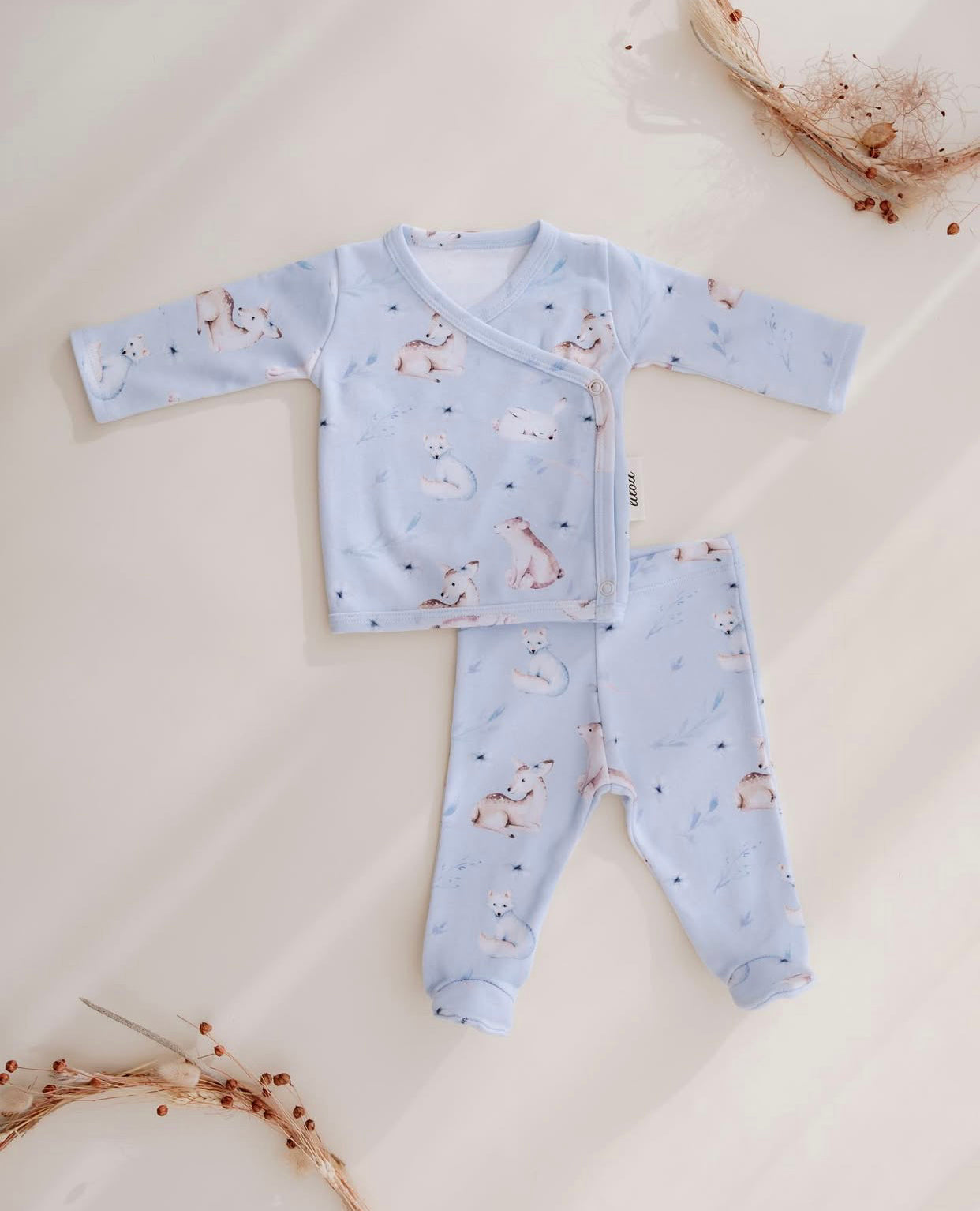 Lilian Yenidoğan Kimono & Patikli Pantolon