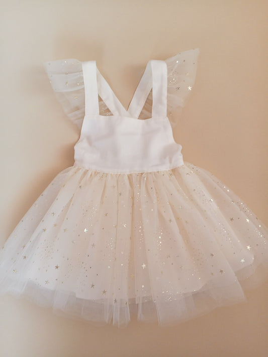 Scarlet Elbise - Krem