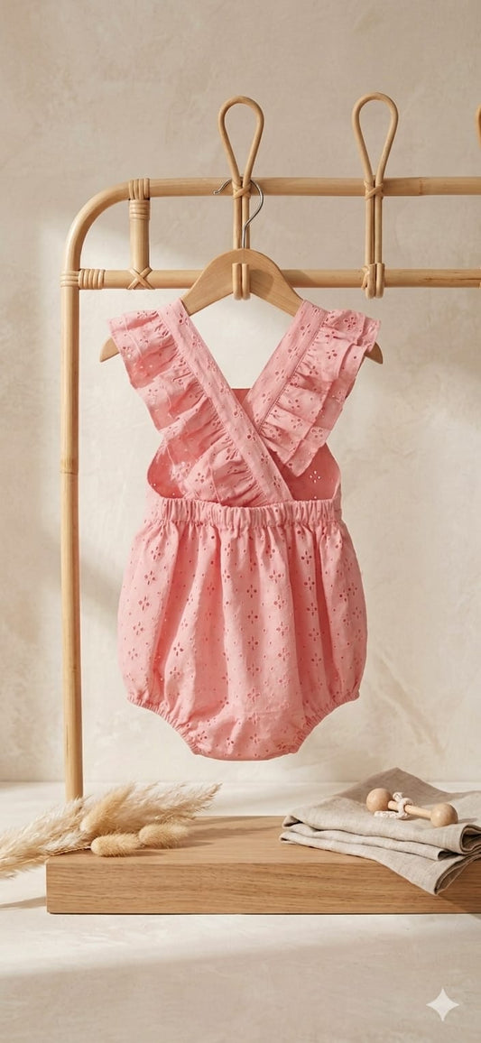 Joely Romper - Pembe