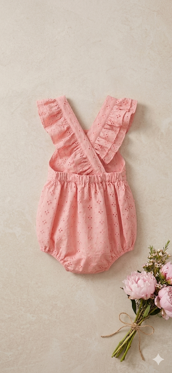 Joely Romper - Pembe